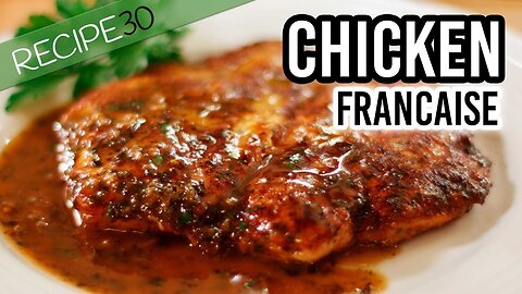 Chicken Francaise Recipe seen over Million Views