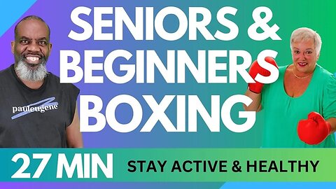 Seniors & Beginners Boxing Workout: Fun and Effective Cardio | 26 Minutes