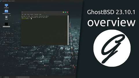 GhostBSD 23.10.1 overview | A simple, elegant desktop BSD Operating System