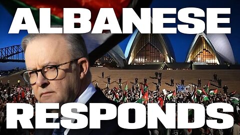 Anthony Albanese responds to the Pro-Palestine Protest in Sydney