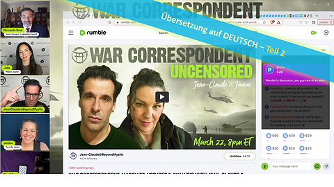 🔎 WAR CORRESPONDENT vom 22.März 2023 - Teil 2💥💫🔮