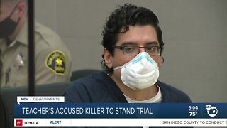 Teacher's accused killer to stand trial