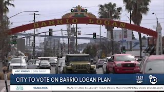 Mayor touts Barrio Logan plan ahead of council vote