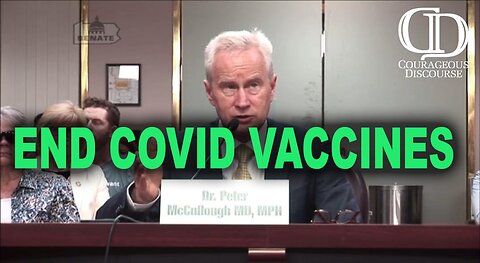 Peter A. McCullough, MD, MPH testifies in the European Parliament to end all COVID vaccinations