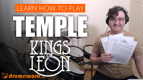 ★ Temple (Kings Of Leon) ★ Drum Lesson PREVIEW | How To Play Song (Nathan Followill)