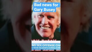 Actor Gary Busey Charged with Sex Crimes #shorts #garybusey