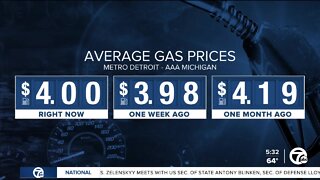 Gas prices going up once again to an average of $4 per gallon