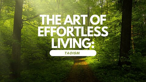 The Art of Effortless Living