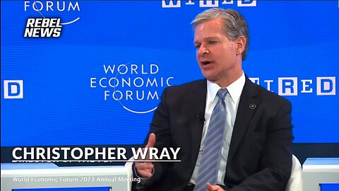 World Economic Forum 2023 Annual Meeting | "Autonomous Vehicles, It's Obviously Something That We Are Excited Just Like Everybody. There Could Be Ways to Confuse or Distort the Algorithms to Cause Physical Harm." - Christopher Wray (FBI Dir