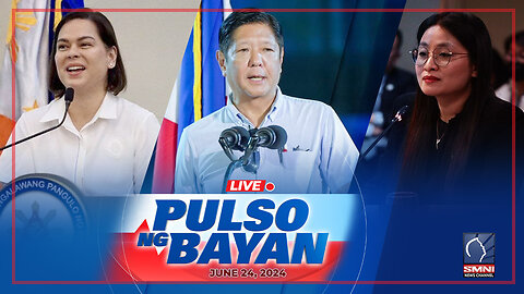 LIVE: Pulso ng Bayan kasama sina Atty. Harry Roque, Admar Vilando at Jade Calabroso | June 24, 2024