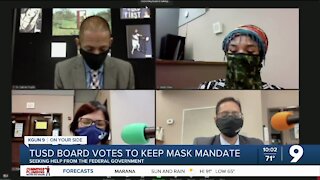 TUSD to continue requiring masks after state ban goes into effect
