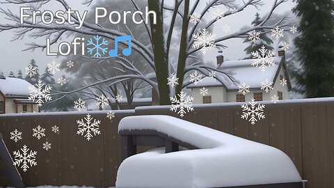 Frosty Porch Lofi❄️🎵