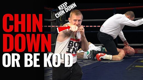 Best Bo‌xing Drill to Keep your CHIN DOWN!!