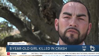 San Diego father mourns 8-year-old girl killed in Temecula crash