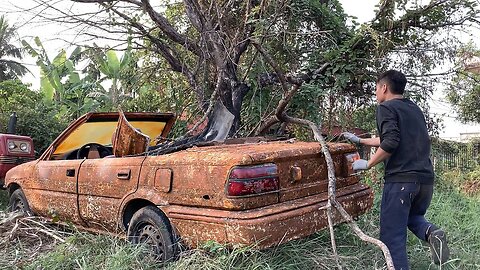 1993 TOYOTA Car Restoration | Restore Car 30 Years Old
