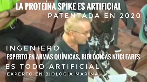 La Proteína Spike es artificial. El virus es artificiosamente de diseño