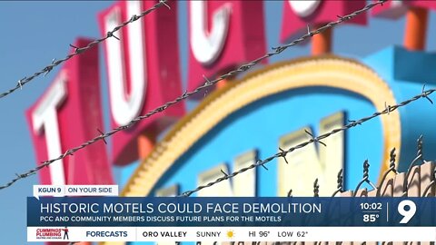 Pima Community College discusses what's next for Drachman Street motels