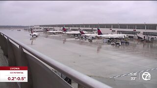 Hundreds of flight impacted by wintry storm