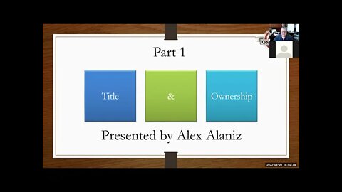 12 Title & Ownership (Part 1)