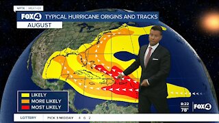 Watching Two Areas In The Tropics