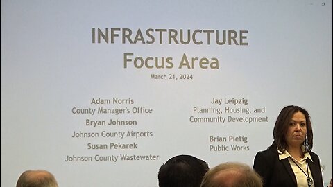 Infrastructure Focus Retreat for JoCo BOCC (Archive) - Olathe, KS, 3-21-2024