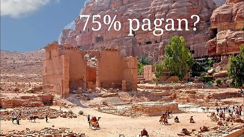 Petra: 75% pagan in the 7th century? Short answer: Nope.