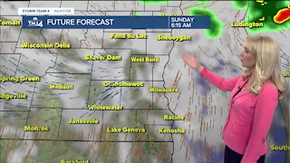 Storms return Sunday