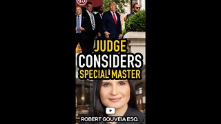 Trump Judge CONSIDERS Appointing Special Master #shorts