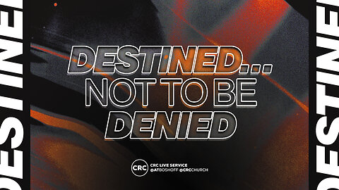 Destined… Not To Be Denied | Ps At Boshoff | 7 April 2024 AM