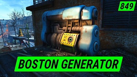 South Boston Street Generator | Fallout 4 Unmarked | Ep. 849