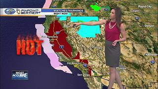 10News Pinpoint Weather with Meteorologist Megan Parry