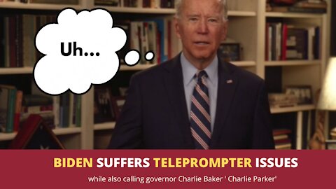Joe Biden Has Teleprompter Issues - Also Mixes Up Governor's Name With Famous Jazz Saxophonist
