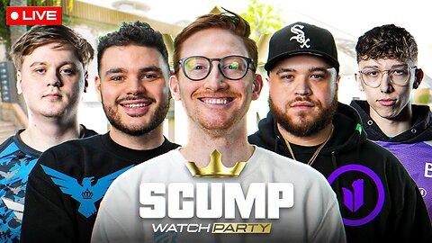 🔴LIVE - SCUMP WATCH PARTY!! - CDL Major 3 Week 3 (Day 2)