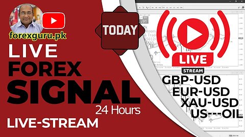 🔴 Today's EUR/USD, GBP/USD, Gold XAUUSD, Crude Oil Free Live Forex Signal - ForexGuru.Pk