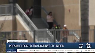 Possible legal action against SD Unified