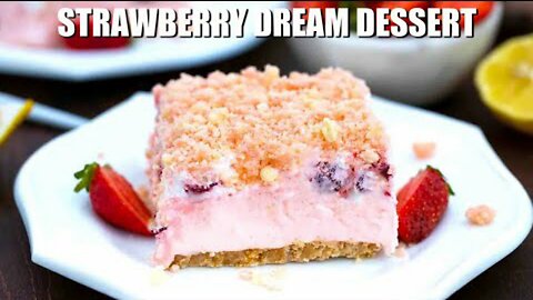 Strawberry Dream Dessert Recipe - Sweet and Savory Meals