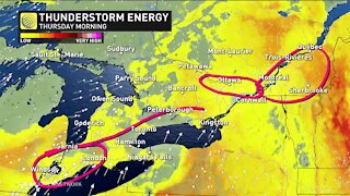 Rinse and repeat, another day of severe storm potential across Ontario and Quebec