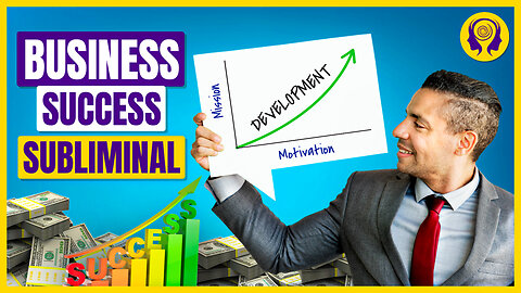 ★BUSINESS SUCCESS★ Attract Customers & Increase Sales! - SUBLIMINAL Visualization (Unisex) 🎧