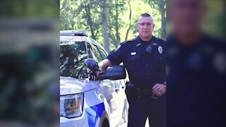 Community rallies after Lawrence Township police officer dies on Christmas from COVID-19 complications