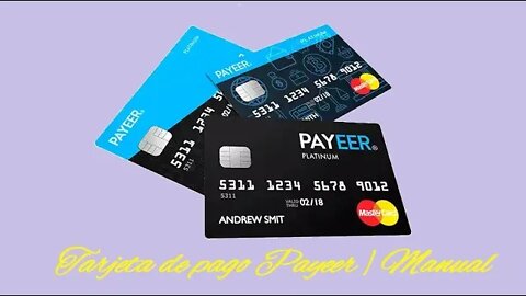 Tarjeta de pago Payeer | Manual