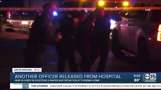 Another officer released from hospital after Phoenix standoff