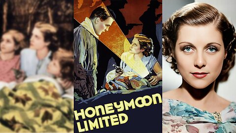 HONEYMOON LIMITED (1935) Neil Hamilton, Irene Hervey & Lloyd Hughes | Adventure, Comedy, Crime | B&W