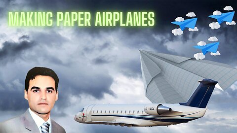 "Crafting Flight: Mastering the Art of Making Paper Airplanes ✈️📄"