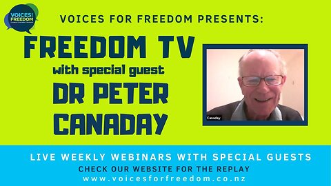 Fireside Chat With Dr Peter Canaday 26 Sept 2021