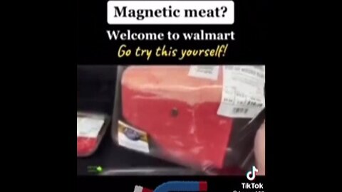 GOT MAGNETIC BEEF? Only buy Organic Food!
