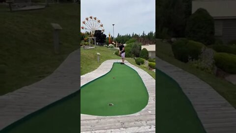 Mini Golf is a lot of fun