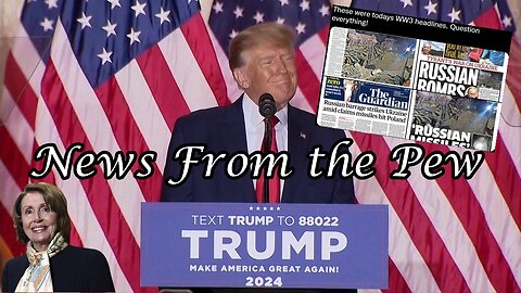 News From the Pew: Episode 41: Trump is Back, CBDC Trial in NYC, & No March for Life Mass