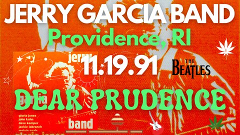 DEAR PRUDENCE | JERRY GARCIA BAND LIVE 11.19.91