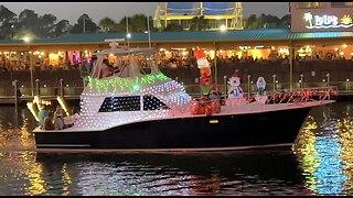 Lighted Christmas Boat Parade in Coastal Alabama