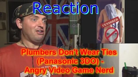 Reaction: Plumbers Don't Wear Ties (Panasonic 3DO) - Angry Video Game Nerd